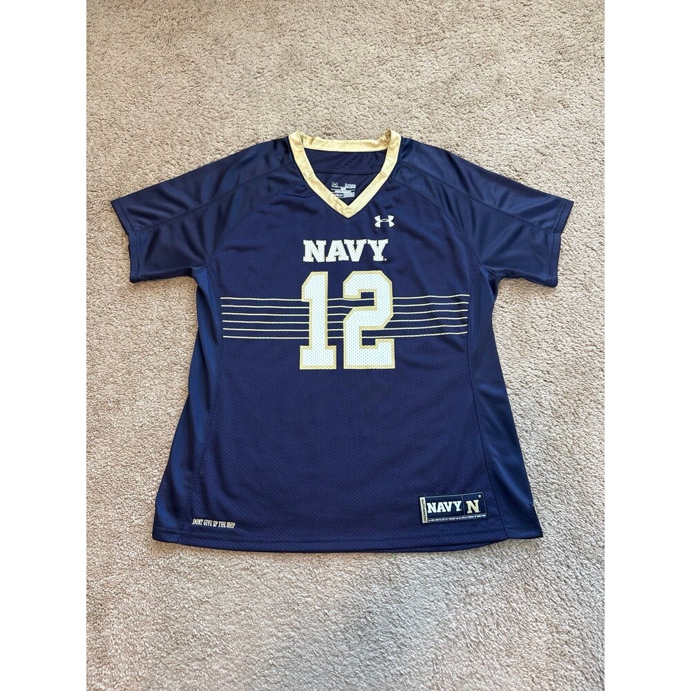 Navy Under Armour Women’s Football Jersey Size XL